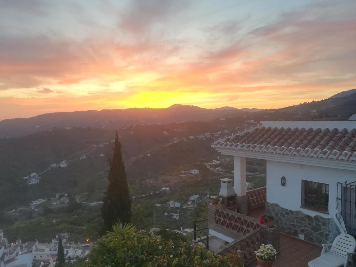 Casa Ana, Fantasticas Vistas A Frigiliana, El Mar Y La Montana Villa Exterior foto