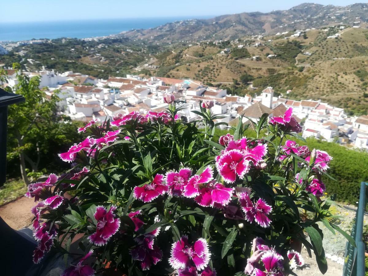 Casa Ana, Fantasticas Vistas A Frigiliana, El Mar Y La Montana Villa Exterior foto