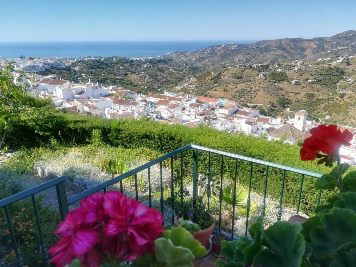 Casa Ana, Fantasticas Vistas A Frigiliana, El Mar Y La Montana Villa Exterior foto
